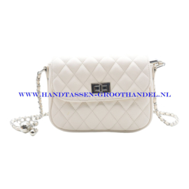 N72 Handtas Flora & Co 2568 blanc casse (gebroken wit)