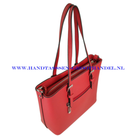 N73 Handtas Flora & Co F9179 rood