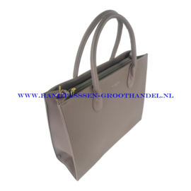 N118 Handtas Flora & Co 6925 taupe fonce