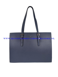 N82 Handtas Flora & Co 6934 blauw