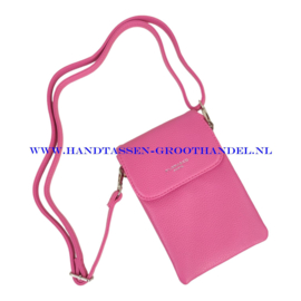 N25 crossbody telefoontasje Flora & Co 3609 fuchsia