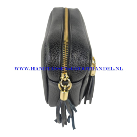 N36 crossbodytas  Qischa 9986 zwart - goud