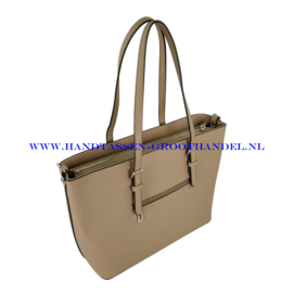 N39 Handtas Flora & Co F9126 taupe