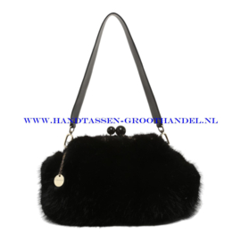 N39 Handtas Kassandra & Co 70904 zwart