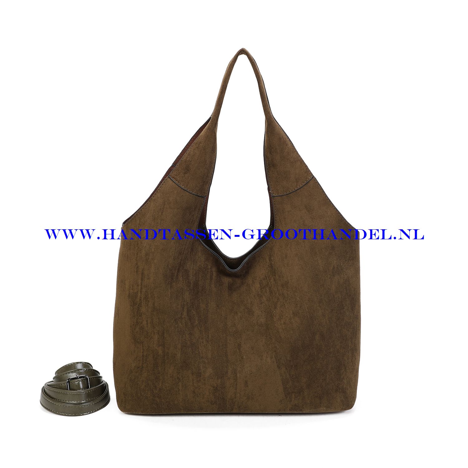 N40 Handtas Ines Delaure 1685347 kaki