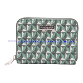 N15 geldbeugel - portemonnee Flora & Co 5009 groen