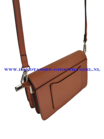 N72 Handtas Flora & Co 8053 camel (donker)