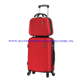 Reiskofferset Madisson 32402 rood