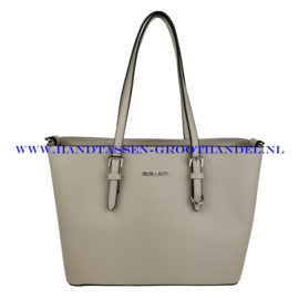 N39 Handtas Flora & Co F9126 beige taupe