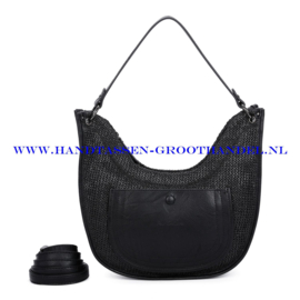 N39 Handtas Ines Delaure 1682929 zwart