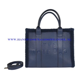 N39 Handtas Qischa w8017 blauw