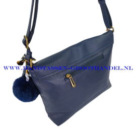 N72 Handtas Flora & Co 2510 blauw