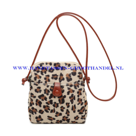 N23 Handtas Ines Delaure 1685087 leo beige