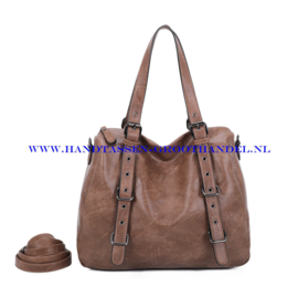 N41 Handtas Ines Delaure 1683575 frappocino (bruin)