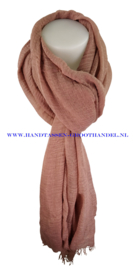 N5 sjaal enec-631 vieux rose ( roze)