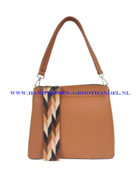 N40 Handtas Flora & Co 3655 camel