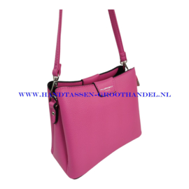 N73 Handtas Flora & Co 2548 fuchsia (roze)