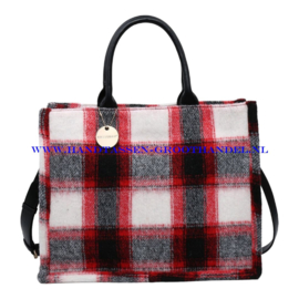 N41 Handtas Kassandra & Co 70320 rood