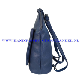 N72 Handtas Flora & Co 6780 blauw