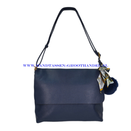 N72 Handtas Flora & Co 2510 blauw