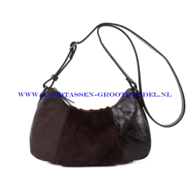 N38 Handtas Ines Delaure 1683511 café (bruin)