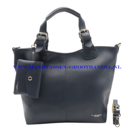 N40 Handtas Flora & Co 7143 blauw