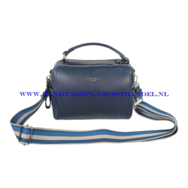 N40 Handtas Flora & Co 3608 blauw