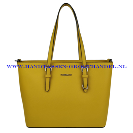 N39 Handtas Flora & Co F9126 moutarde 363 (geel)