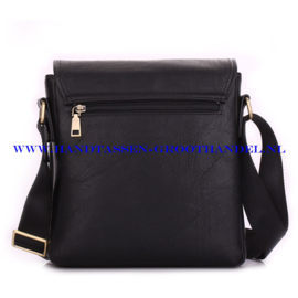 N38 Men bag Blue Smith H161 zwart