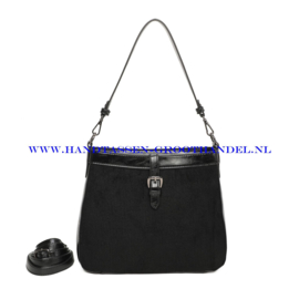 N117 Handtas Ines Delaure 1683932 zwart