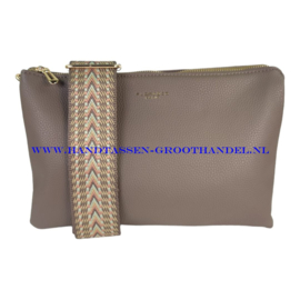 N73 Handtas Flora & Co 6936 taupe fonce