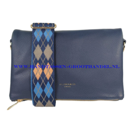 N39 Handtas Flora & Co 6947 blauw