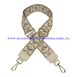 Fashionable handtasriem 34 goud