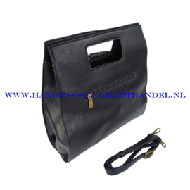 N81 Handtas Mandoline 11032 zwart