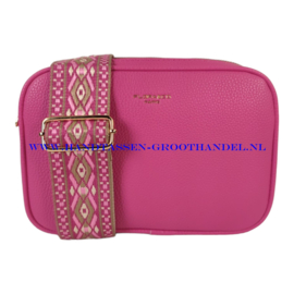 N73 Handtas Flora & Co 6967 fuchsia