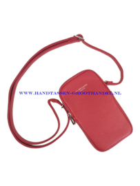 N23 crossbody telefoontasje Flora & Co H2592 rood