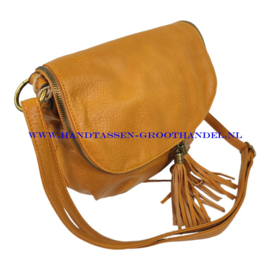 N36 Handtas Flora & Co 7660 moutarde (geel)