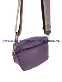 N36 Handtas/heuptas Flora & Co 8038 violet (paars)