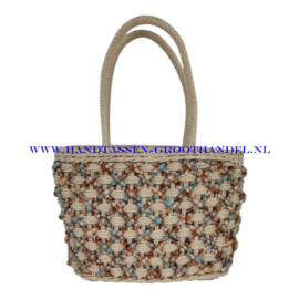 N73 Handtas Qischa b-8325 beige - multi