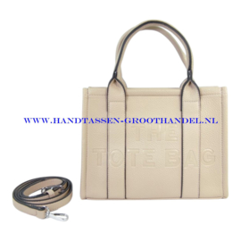 N72 Handtas Qischa L603 taupe claire (beige)