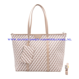 N69 Handtas Flora & Co 8544 beige