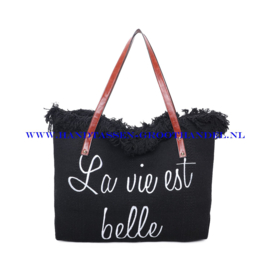 N36 Handtas Ines Delaure 1683445 zwart