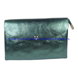 N34 Handtas - Clutch Flora & Co 2309 vert fonce (donkergroen)