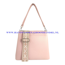 N40 Handtas Flora & Co 3655 roze