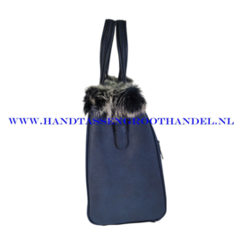 N81 Handtas Qischa el858 blauw