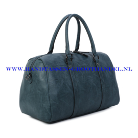 N41 Handtas Ines Delaure 1682779 petrol (blauw)