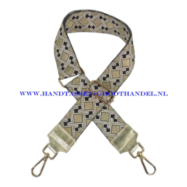 Fashionable handtasriem 411 goud