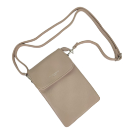 N25 crossbody telefoontasje Flora & Co 3609 beige