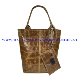 N70 Handtas - shopper Qischa 9967 taupe (bruin)