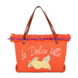 N36 Strandtas Ines Delaure 1685032a oranje